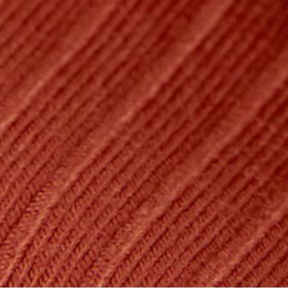 HOBBS London Rib Hatty Jersey Dress in Pecan Brown Rust NEW - Picture 14 of 14